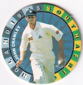 1995 Topsport Total South Africa v England Cricket Player Discs #23 John Crawley Front