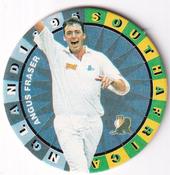1995 Topsport Total South Africa v England Cricket Player Discs #25 Angus Fraser Front