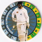 1995 Topsport Total South Africa v England Cricket Player Discs #28 Richard Illingworth Front