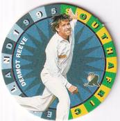 1995 Topsport Total South Africa v England Cricket Player Discs #33 Dermot Reeve Front