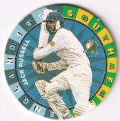 1995 Topsport Total South Africa v England Cricket Player Discs #34 Jack Russell Front