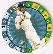 1995 Topsport Total South Africa v England Cricket Player Discs #38 Graham Thorpe Front