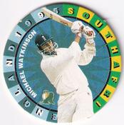1995 Topsport Total South Africa v England Cricket Player Discs #39 Michael Watkinson Front