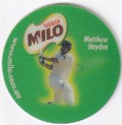 2002-03 Milo Australian Cricketers Discs #NNO Matthew Hayden Front