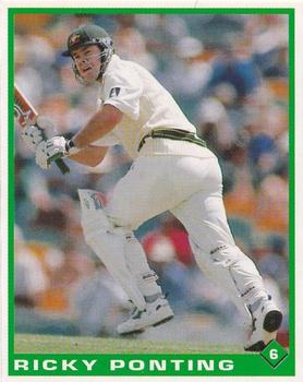 1998-99 Select Cricket Stickers #6 Ricky Ponting Front