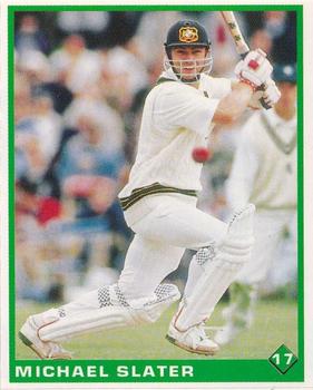 1998-99 Select Cricket Stickers #17 Michael Slater Front