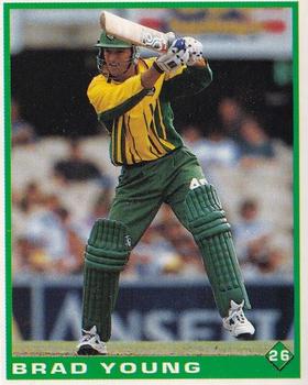 1998-99 Select Cricket Stickers #26 Brad Young Front