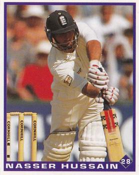 1998-99 Select Cricket Stickers #28 Nasser Hussain Front
