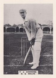 1980 Dover/Constable Publications Classic Cricket Cards (Reprint) #1-c Tom Andrews Front