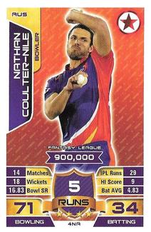 2015-16 Topps Cricket Attax IPL - Star Card Promos #4NA Nathan Coulter-Nile Front