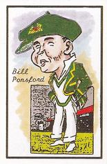 1990 Richards Collection Host Of Cricketers Past #5 Bill Ponsford Front