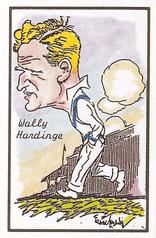 1990 Richards Collection Host Of Cricketers Past #11 Wally Hardinge Front