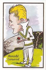 1990 Richards Collection Host Of Cricketers Past #15 Harold Larwood Front