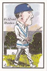 1990 Richards Collection Host Of Cricketers Past #21 Wilfred Rhodes Front