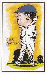 1990 Richards Collection Host Of Cricketers Past #37 Dick Tyldesley Front