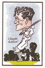 1990 Richards Collection Host Of Cricketers Past #43 Claude Ashton Front