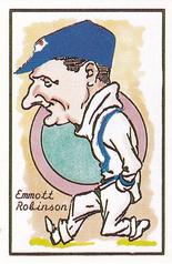 1990 Richards Collection Host Of Cricketers Past #86 Emmott Robinson Front