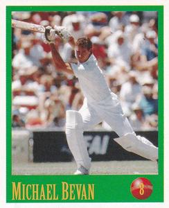 1996-97 Select Stickers - Sample Stickers #8 Michael Bevan Front