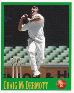 1996-97 Select Stickers - Sample Stickers #18 Craig McDermott Front