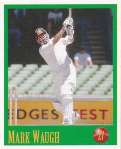 1996-97 Select Stickers - Sample Stickers #27 Mark Waugh Front