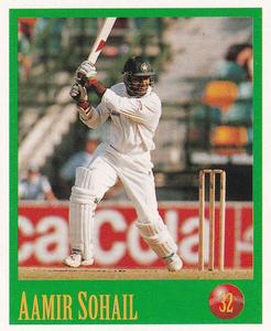 1996-97 Select Stickers - Sample Stickers #32 Aamir Sohail Front