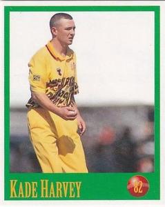 1996-97 Select Stickers - Sample Stickers #82 Kade Harvey Front