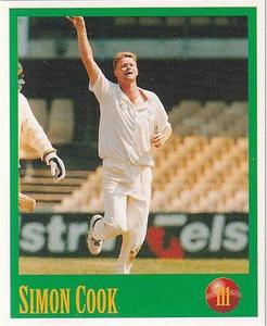 1996-97 Select Stickers - Sample Stickers #111 Simon Cook Front