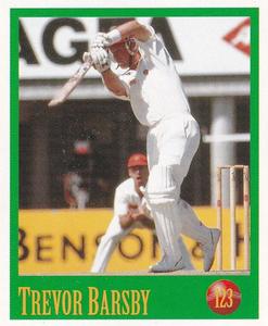 1996-97 Select Stickers - Sample Stickers #123 Trevor Barsby Front