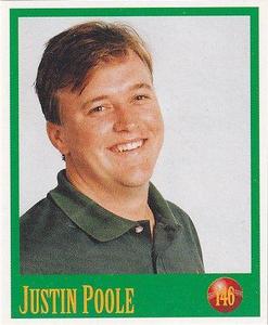 1996-97 Select Stickers - Sample Stickers #146 Justin Poole Front