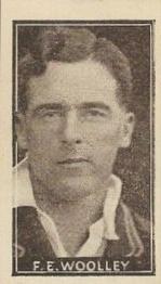 1924-25 Allens Cricketers #9 Frank Woolley Front