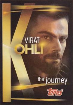 2019 Topps Virat Kohli: The Journey #2 5th November 1988 Back