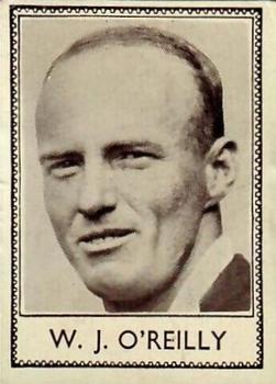1938 Barratt & Co Famous Cricketers #5 Bill O'Reilly Front