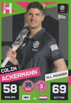 2022 Topps Cricket Attax The Hundred #46 Colin Ackermann Front