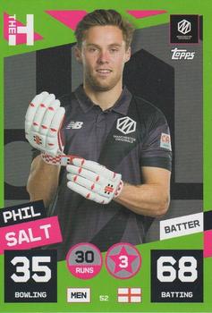 2022 Topps Cricket Attax The Hundred #52 Phil Salt Front