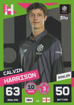 2022 Topps Cricket Attax The Hundred #53 Calvin Harrison Front