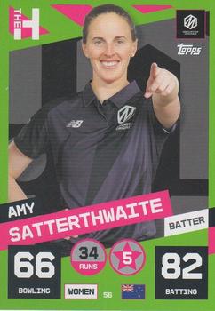 2022 Topps Cricket Attax The Hundred #56 Amy Satterthwaite Front