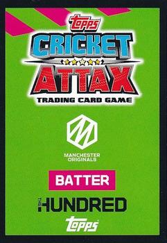 2022 Topps Cricket Attax The Hundred #58 Cordelia Griffith Back