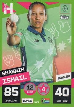 2022 Topps Cricket Attax The Hundred #109 Shabnim Ismail Front