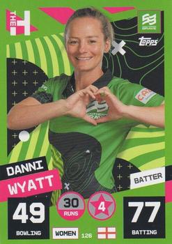 2022 Topps Cricket Attax The Hundred #126 Danni Wyatt Front