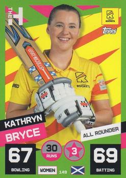 2022 Topps Cricket Attax The Hundred #149 Kathryn Bryce Front