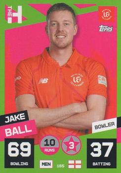 2022 Topps Cricket Attax The Hundred #165 Jake Ball Front