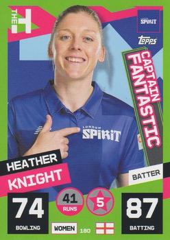 2022 Topps Cricket Attax The Hundred #180 Heather Knight Front