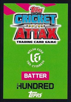 2022 Topps Cricket Attax The Hundred #192 Tammy Beaumont Back