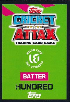 2022 Topps Cricket Attax The Hundred #223 Tammy Beaumont Back