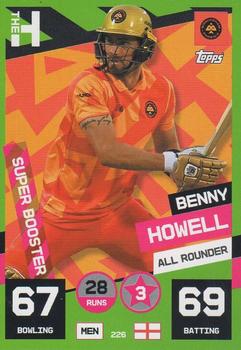2022 Topps Cricket Attax The Hundred #226 Benny Howell Front