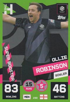 2022 Topps Cricket Attax The Hundred #230 Ollie Robinson Front