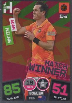 2022 Topps Cricket Attax The Hundred #281 Adam Milne Front