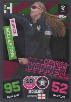 2022 Topps Cricket Attax The Hundred #291 Sophie Ecclestone Front