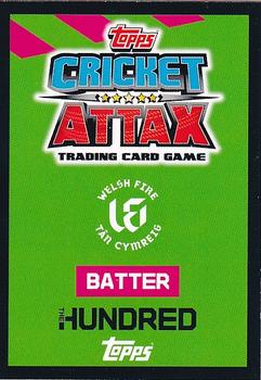 2022 Topps Cricket Attax The Hundred #304 Tom Banton Back