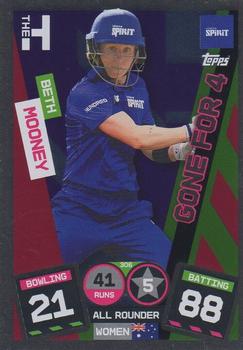 2022 Topps Cricket Attax The Hundred #306 Beth Mooney Front